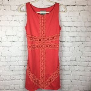 Judith March coral dress